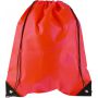 Nonwoven (80 gr/m2) drawstring backpack Nathalie, red